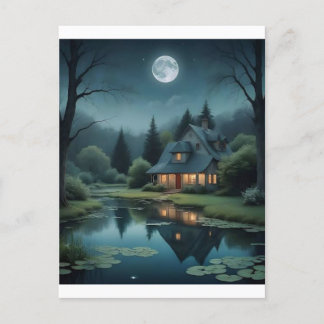 グリーティングカードバーディ車の記念日カード ポストカード