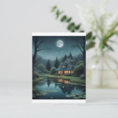 グリーティングカードバーディ車の記念日カード ポストカード (スタンド正面)