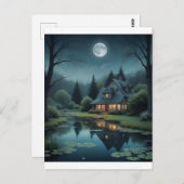 グリーティングカードバーディ車の記念日カード ポストカード (正面/裏面)