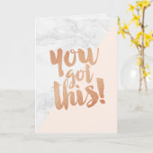 グリーティングカードプロモーション得のやる気を起こさせるこれ カード (黄色い花)