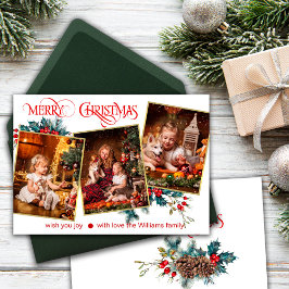 グリーティングカードメリークリスマス（3枚） 案内状