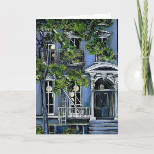 グリーティングカード内からの光の球 カード (正面)