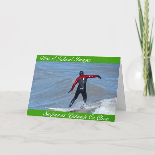 グリーティングカード用アイルランドの画像 カード (正面)