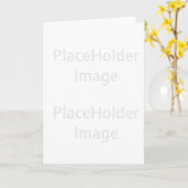 グリーティングカード (黄色い花)