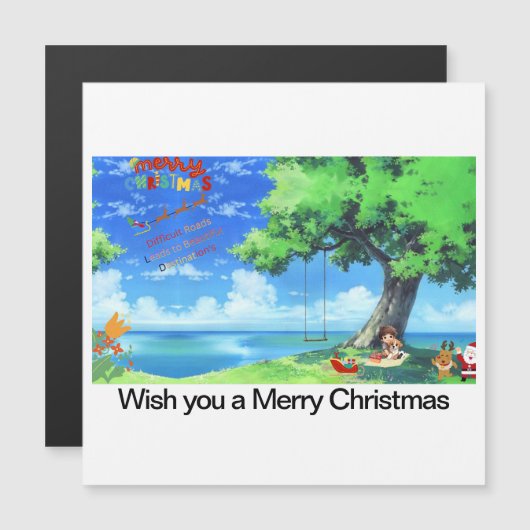 グリーティングカード (正面/裏面)