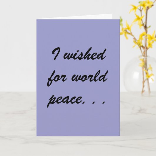 グリーティングカード (黄色い花)