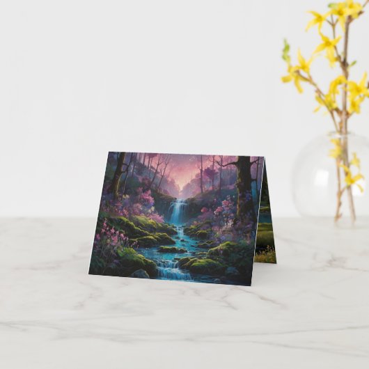 グリーティングカード (黄色い花)