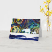 グリーティングカード (黄色い花)