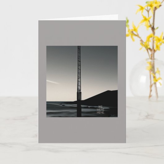 グリーティングカード (黄色い花)