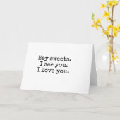 グリーティングカード (黄色い花)