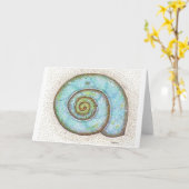 グリーティングカード (黄色い花)