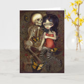 グリーティングカード (黄色い花)