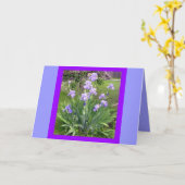 グリーティングカード (黄色い花)