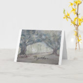 グリーティングカード (黄色い花)