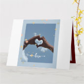 グリーティングカード (黄色い花)