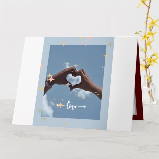 グリーティングカード (黄色い花)