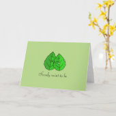 グリーティングカード (黄色い花)