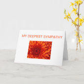 グリーティングカード (黄色い花)