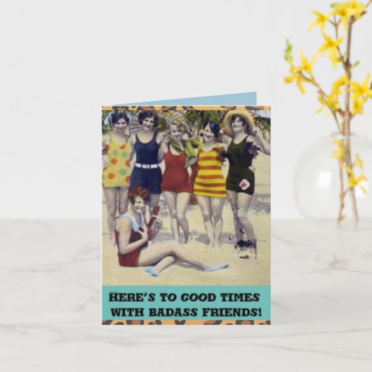 グリーティングカード (黄色い花)