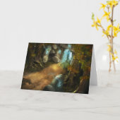 グリーティングカード (黄色い花)