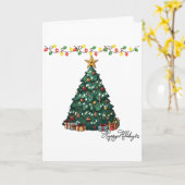 グリーティングカード (黄色い花)