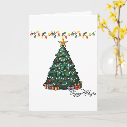 グリーティングカード (黄色い花)