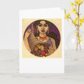 グリーティングカード (黄色い花)