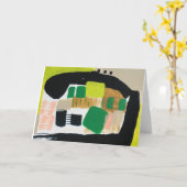 グリーティングカード (黄色い花)