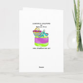 グリーティングカード (裏面)