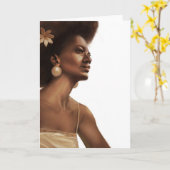 グリーティングカード (黄色い花)