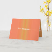 グリーティングカード (黄色い花)