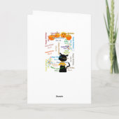 グリーティングカード10月31誕生日 カード (裏面)