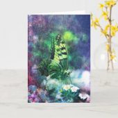 グリーティングカード22 カード (黄色い花)