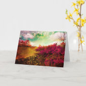 グリーティングカード48 カード (黄色い花)