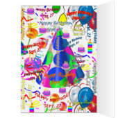 グリーティングカード9月27誕生日 (内側 (左))