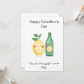 グリーティングカード – あなたは私の生活の中で最高! (正面/裏面インサイチュ)