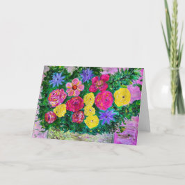 グリーティングカード()を自由に登る  サンキューカード