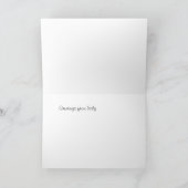 グリーティングカード – イタリア，ポルトフィノ (内部)