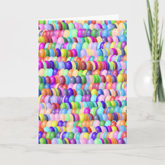 グリーティングカード – イースター – イースターの卵が見つかった シーズンカード (正面)