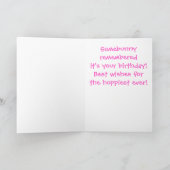 グリーティングカード – イースター – Somebuny シーズンカード (内部)