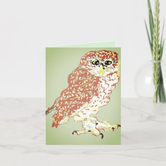 グリーティングカード：ウィズダム ノートカード (正面)