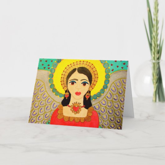 グリーティングカード「エンジェル」 カード (正面)