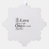 グリーティングカード オーナメントカード (裏面)