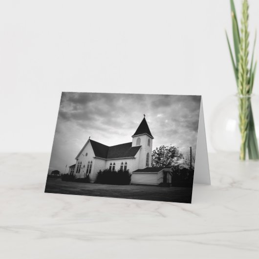 グリーティングカード – カントリーチャーチ (正面)