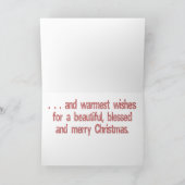 グリーティングカード – キャンディーキス写真フレーム シーズンカード (内部)