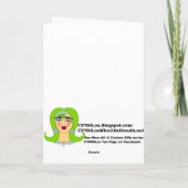 グリーティングカード – キャンディーケーンテニス シーズンカード (裏面)