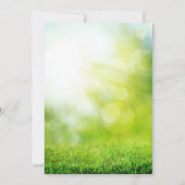 グリーティングカード クリスマスおめでとう 赤いホリデーカード 招待状 (裏面)