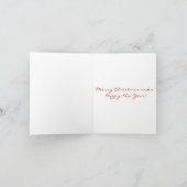 グリーティングカード – クリスマス (内部)