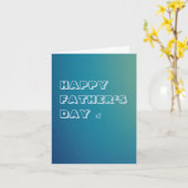 グリーティングカード – ゲイ父の日x2 (黄色い花)