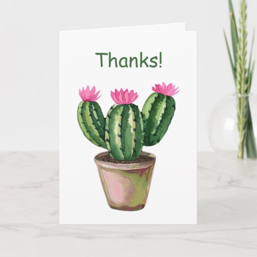 グリーティングカード サンキューカード (正面)